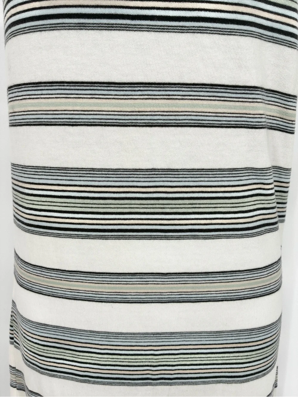 Hurley Striped Cotton Knit Scoop Neck Maxi Dress XS